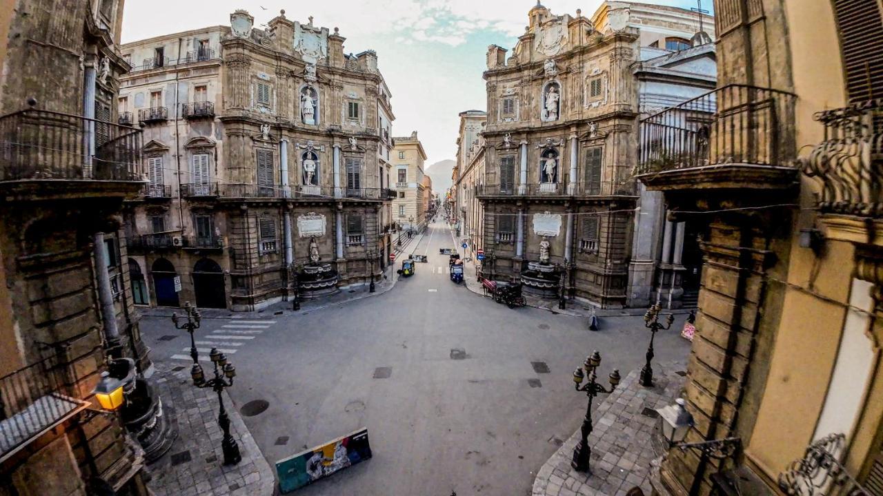 Solemar Sicilia - Palazzo Vetrano Apartman Palermo Kültér fotó